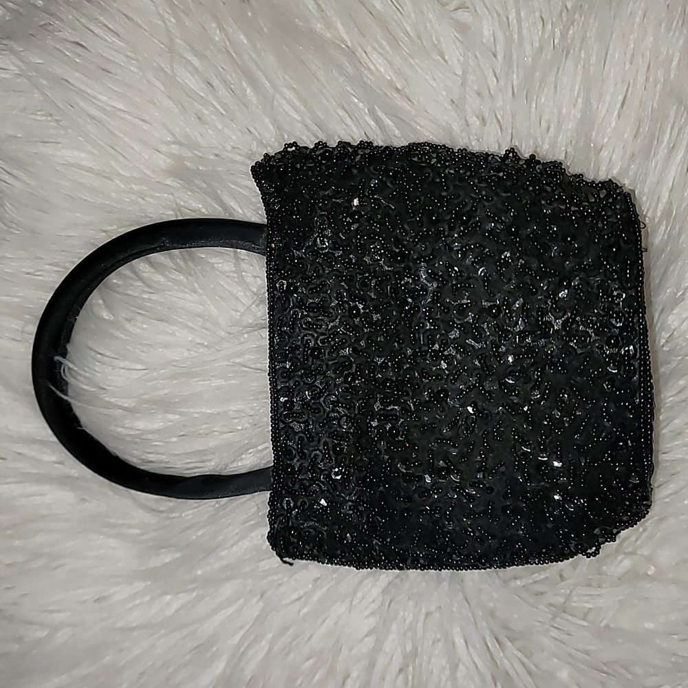Stunning Sequin Satchel by La Regale